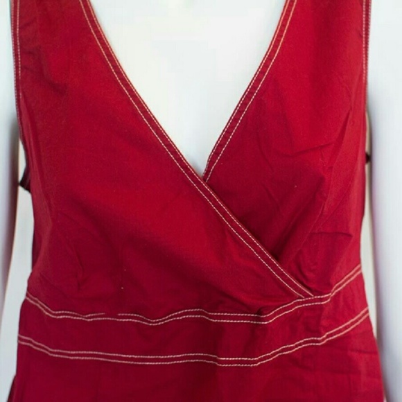 Motherhood Maternity, Small,  Sleeveless Red Dress - Picture 6 of 13